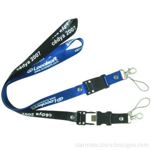 Lanyard USB Flash Drives, 64MB and Up Capacity Available